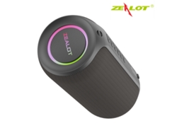 Alto-falante Portátil Sem Fio Zealot S32 Max Bt 5.2 20w Ipx5 Rgb Subwoofer Tws Aux Tf Usb