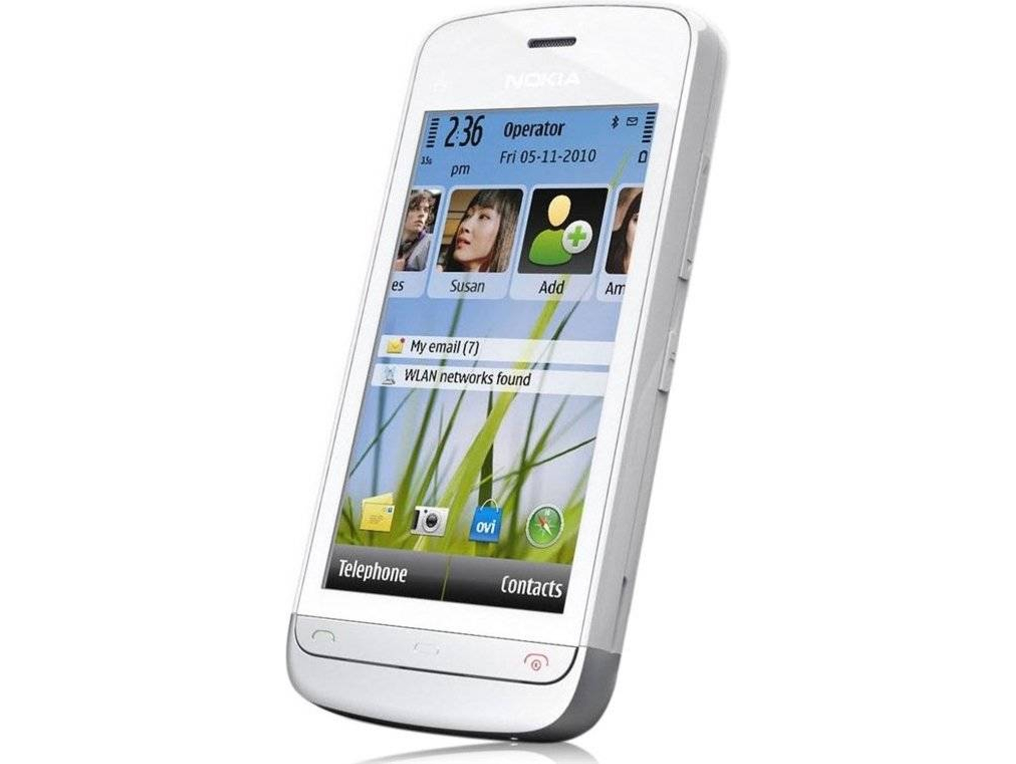 Teléfono móvil NOKIA C5 (Blanco)