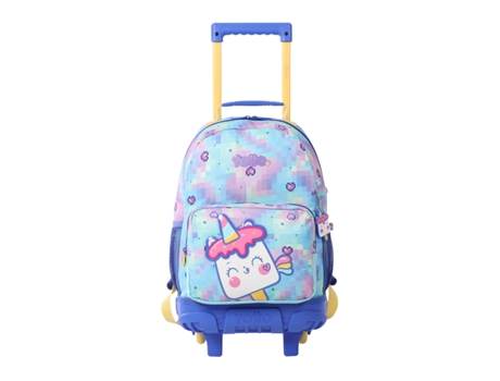 Mochila Infantil Con Ruedas Mediana Cremy