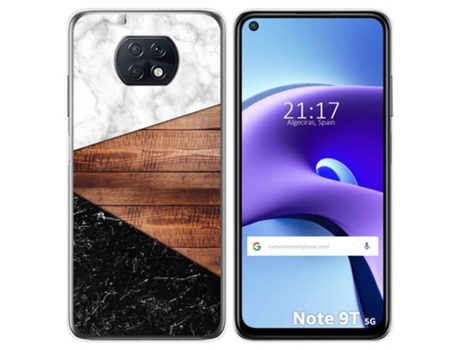 Carcasa Xiaomi Redmi Note 9T 5G TUMUNDOSMARTPHONE Dibujos Multicolor