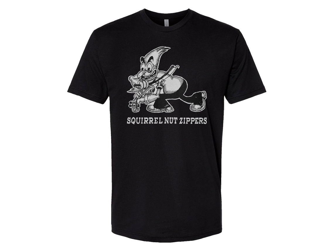 Squirrel Nut Zippers Ghost Fiddle T-shirt Rockinstone Unisex Adults Best Sellers Size:xxl