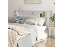 Mueble Cabecero Blanco 200x19x103,5 Cm