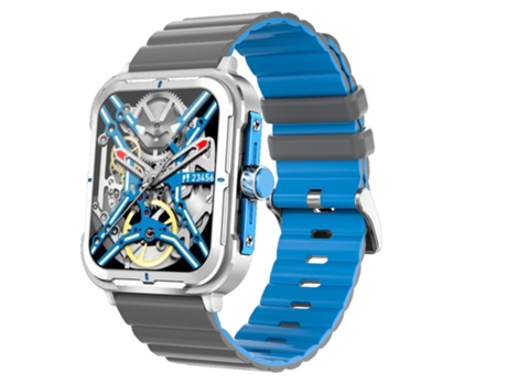 Smartwatch CHRONUS D09 Pantalla táctil Ip67 Impermeable para Android Iphone Plata
