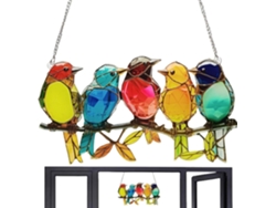 Adorno Genérico - Colgante Con Figura, Elegante Decoración Colgante Con Temática De La Naturaleza, Atrapasol Con Forma