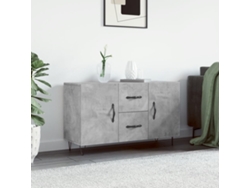 Lovely Home Aparador 100X36X60 Cm Derivados de Madera Gris Cemento