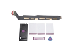 Cabo Flexível De Porta De Carregamento Usb C Para Oneplus Nord 2 Com Kit De Reparo E Suporte Para Celular