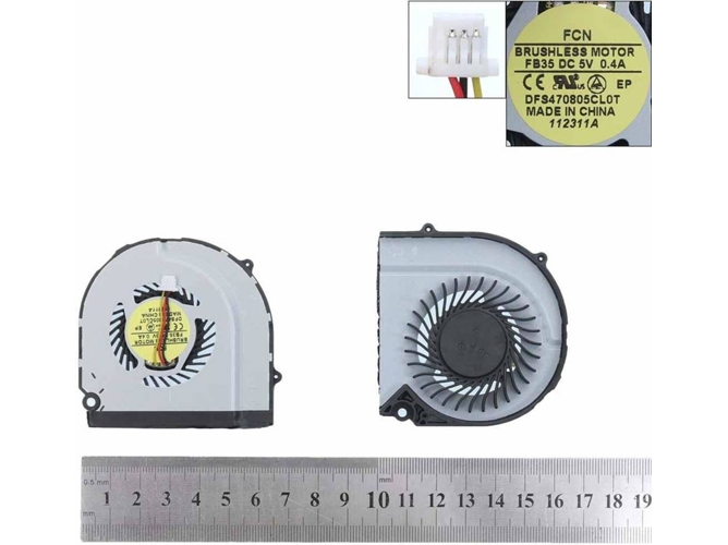 Ventilador CPU para Portátil HP Pavilion Dm4-3000 Series Ksb05105Ha