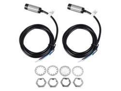 2026velora-2 Piezas de sensor de proximidad inductivo NPN NC de 4 hilos Cavo de 8 mm para detección de distancia CC