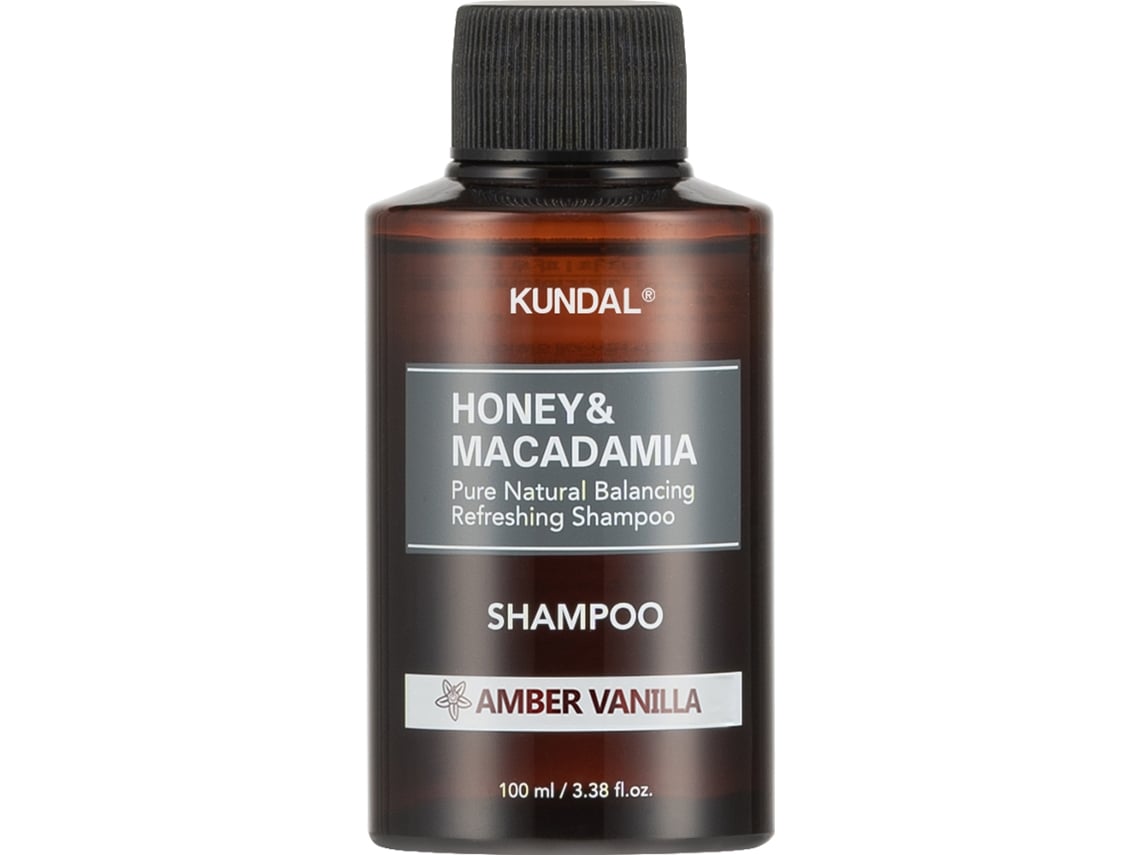 Kundal Honey Macadamia Naturshampoo Baby Powder, Shampoo Sin Sulfatos 500 Ml
