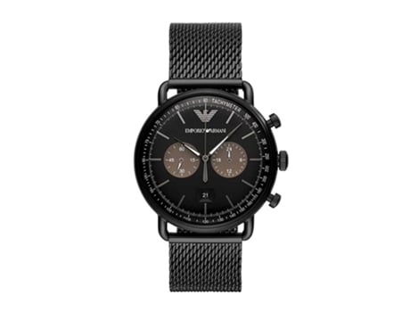Reloj EMPORIO ARMANI Hombre (Acero Inoxidable - Negro)