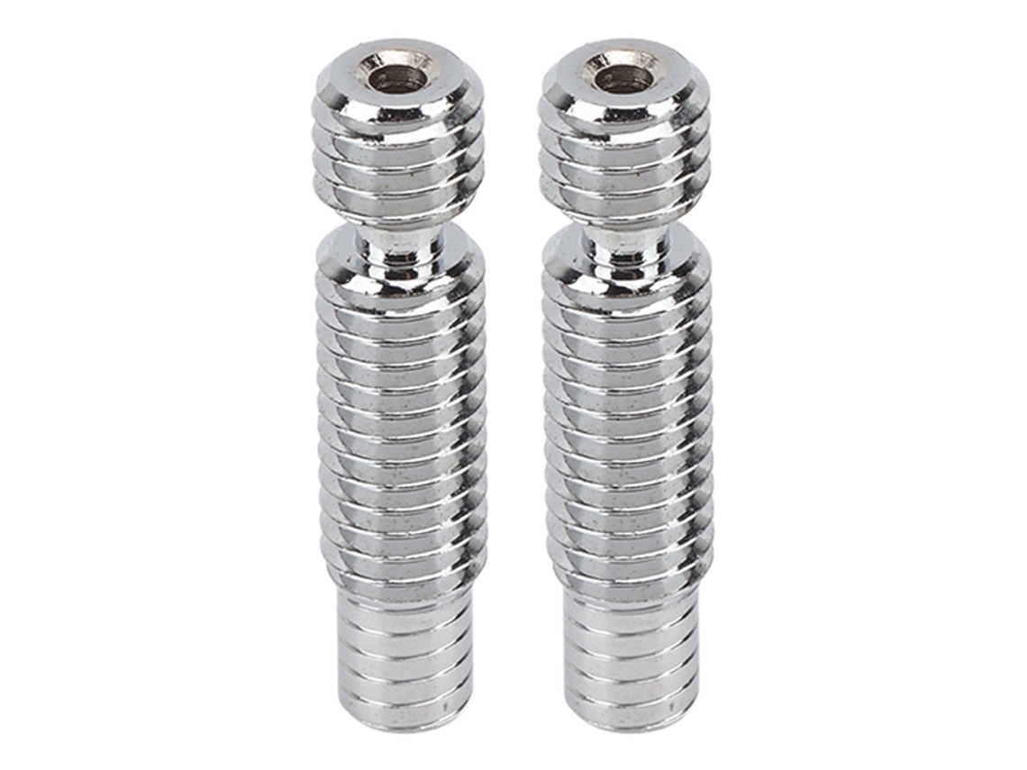 2 Tubos De Garganta De Metal De Alta Precisión Para Extrusor De Impresora 3d