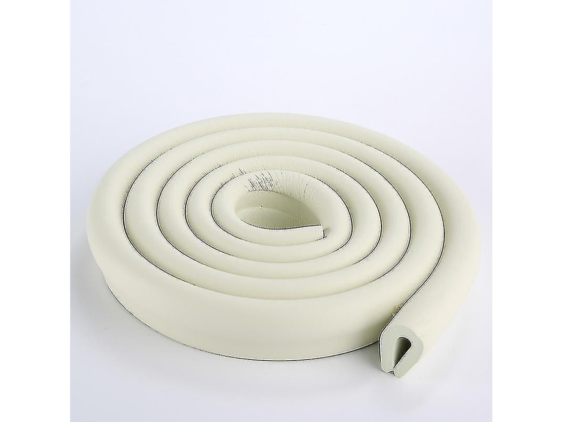 Protector De Esquina En Forma De U De Espuma Suave Y Segura De 2 M Para Vidrio Y Muebles Con Adhesivo 3m
