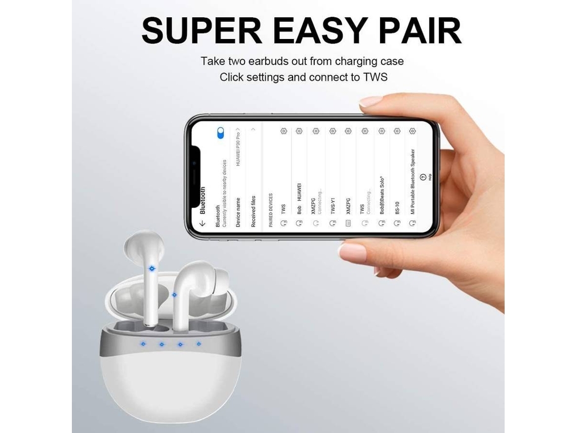 Auriculares inalambricos para huawei p30 pro deals