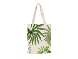 Bolsa de la compra plegable y ecológica con estampado vegetal, para uso diario, bolso de hombro de lona para mujer. GOKOCO