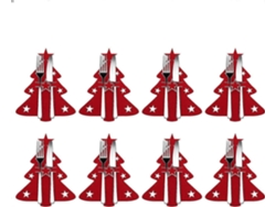Juego de cubiertos de 8 piezas para decorar el árbol de Navidad Nostalgia88