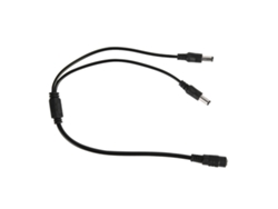 10pcs Splitter De Alimentación Dc 12v 1v2 Para Monitor De Seguridad Cable Conector Adaptador