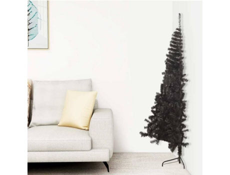 Árbol de Navidad artificial VIDAXL 344677 (180 cm - Negro)