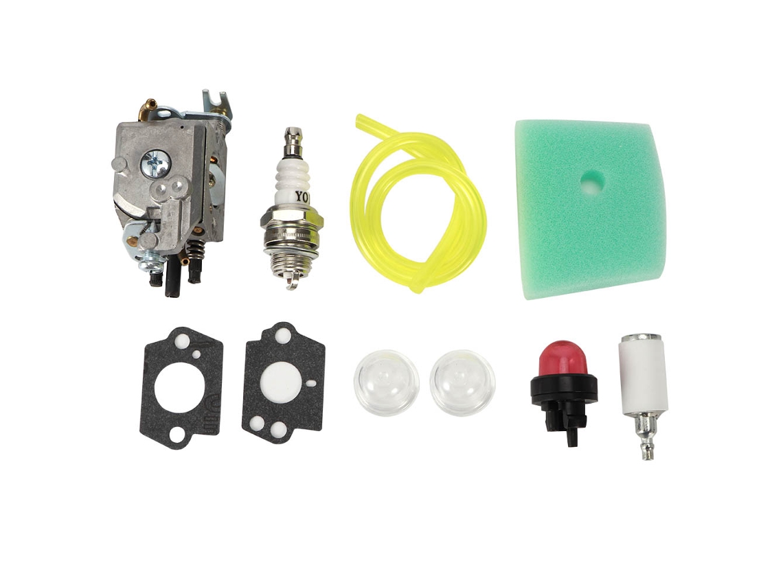 Kit De Accesorios De Repuesto Para Carburador De Aluminio Compatible Con Husqvarna 223l 223r 323rj 325rjx