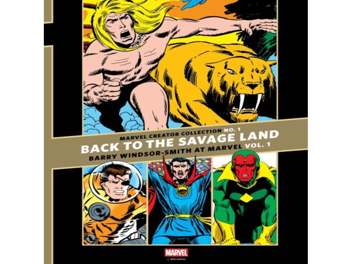 Libro Marvel Creator Collection No. 1 de Barry Windsor-Smith (Inglés)