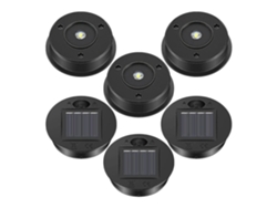 Pack 6 repuestos luces solares: tapa superior y 7 piezas. Compatible modelo Out-A.
