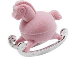 Joyería Horse Almacenamiento Anillos Pendientes Collares Regalo Práctica Decorativa Niñas Caja Pink