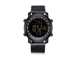 Reloj Electrónico De Cuarzo Para Hombre Con Correa De Acero Sport 3atm Impermeable