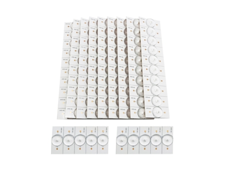 20 piezas cuentas de lámpara SMD de 3V con filtro de lente óptica para reparación de TV LED 32-65, accesorios de piezas de tira de luz Led 11