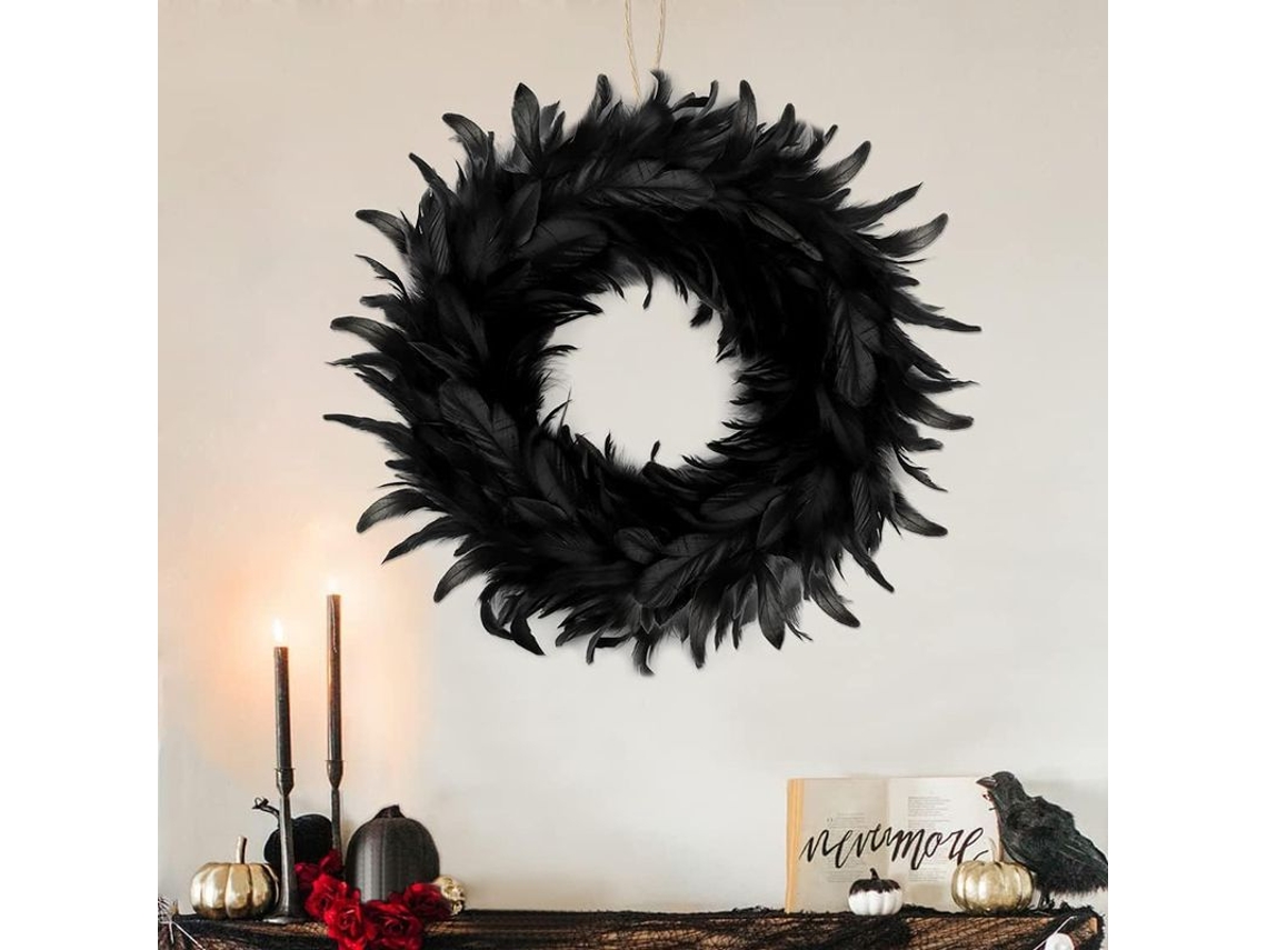 Halloween Girlanda para Porta Frente Varanda Janela Lareira Decoração Espooky Ao Ar Livre