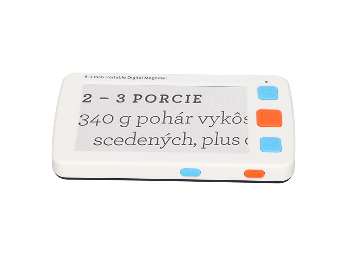 Lupa digital portátil de lectura LCD de 5,0 pulgadas