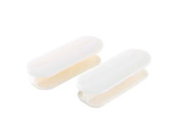 Solución innovadora para tiradores de armarios, diseño ergonómico para mayor comodidad, superficie lisa que evita rayones, ideal para cocina y baño.