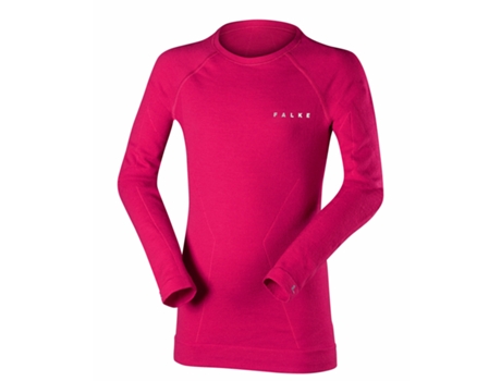 Blusa para Niño FALKE Wool-Tech Rojo para Fitness (110 cm/116 cm)