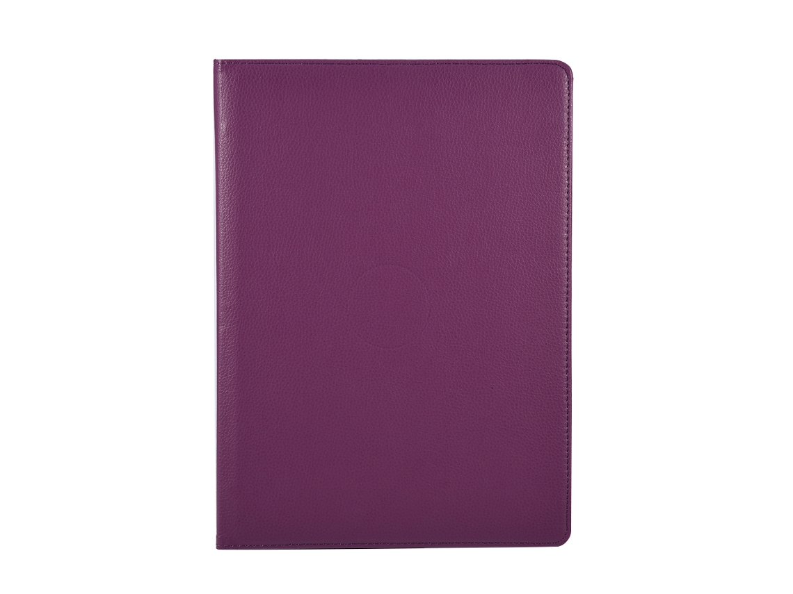 Funda de piel sintética con soporte para iPad Pro 12.9 (2017) en negro, azul, morado o rosa dorado claro.