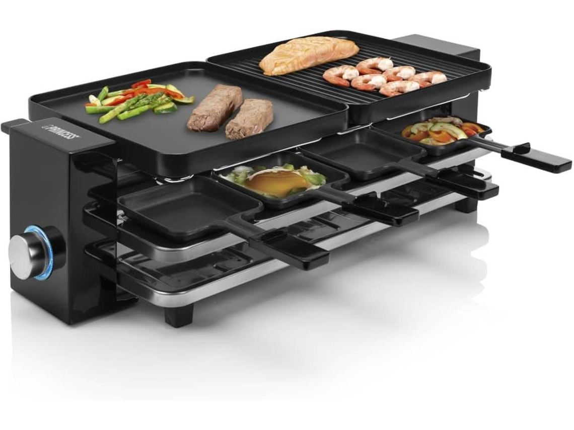 Princess Parrilla de Raclette Piano 8 1200 W (Negra)