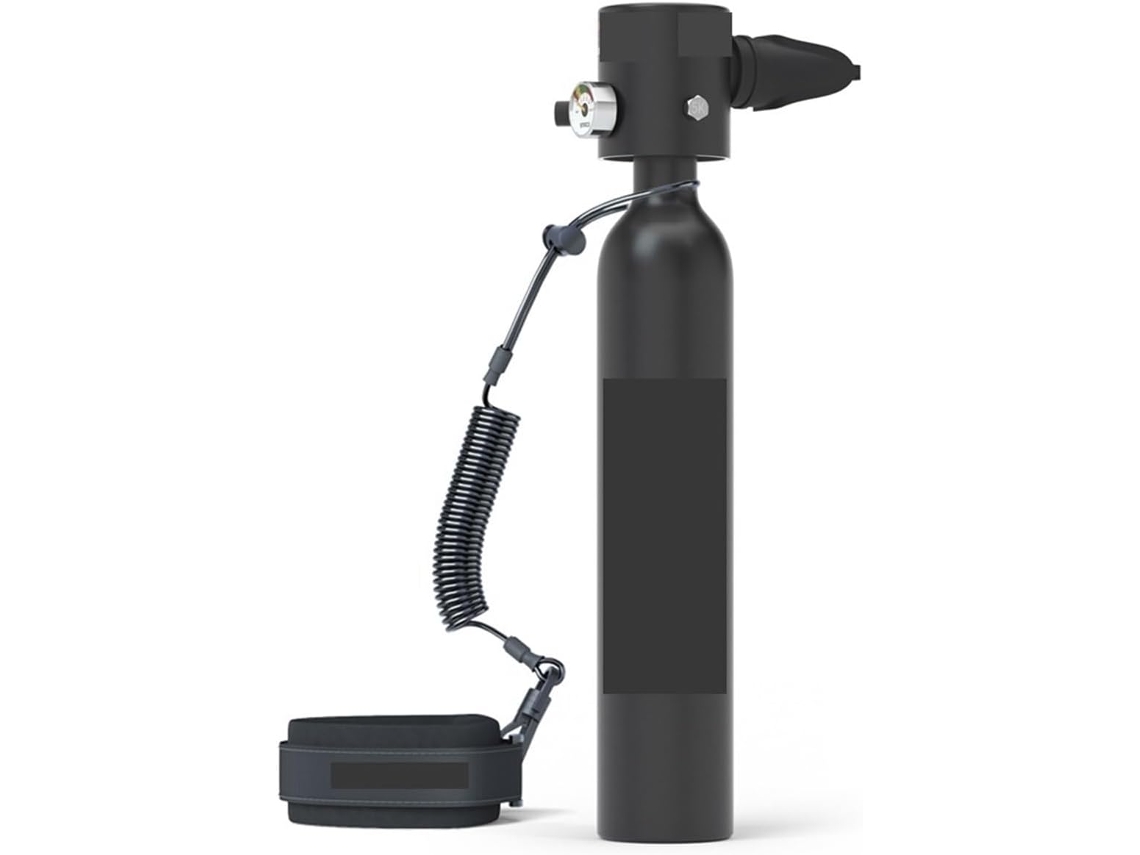 Cilindro de oxígeno SFUSHOS, 0,5 L, portátil para buceo