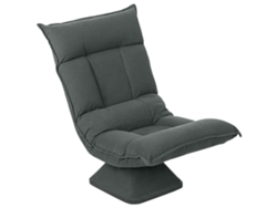 Sillón Giratorio 360°, Ajustable 5 Posiciones, 70x62x95cm