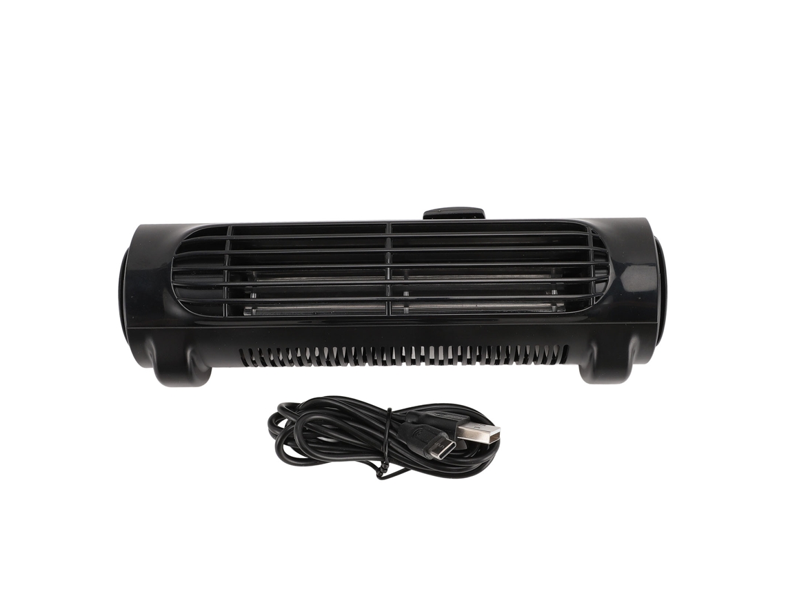 Ventilador para asiento de coche Danu con 3 velocidades, silencioso, USB, portátil, potente ventilación, marrón.