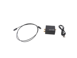 Conversor De Áudio Digital Para Analógico Switch Box Optical Toslink Coaxial Para Rca Av Selector