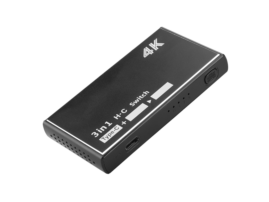 Adaptador divisor HDMI 2026dn para señal de video 4K, Plug and Play para Windows/Mac.