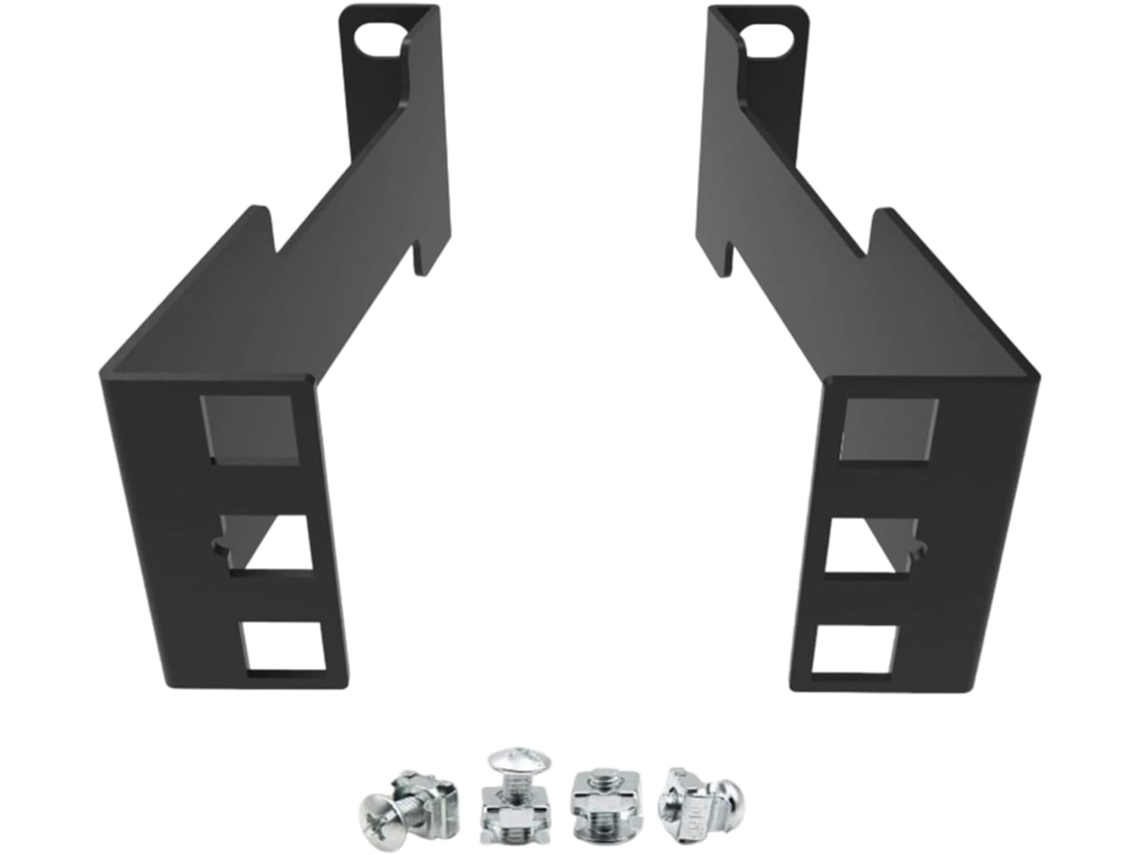 Juego De Adaptadores De Montaje En Rack Para Servidores De 10 Cm, Soporte De Acero Al Carbono, Fijación Rápida Para