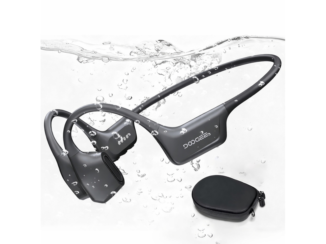 Auriculares Óseos Inalámbricos Deportivos Doogee Boneair Swim Mp3 Ip68 De 64 Gb