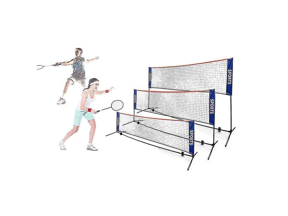 2026-red De Tenis Y Bádminton Plegable Portátil 3m 4m 5m 6m Para Interior Y Exterior Sin Estacas Fácil De Montar Y Transportar