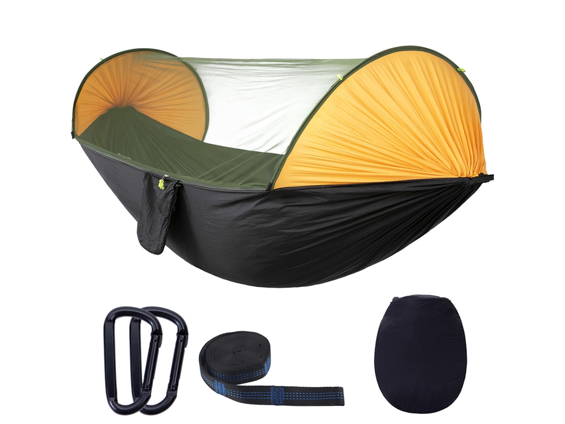 Mosquitera automática portátil para viajes, jardinería y senderismo.