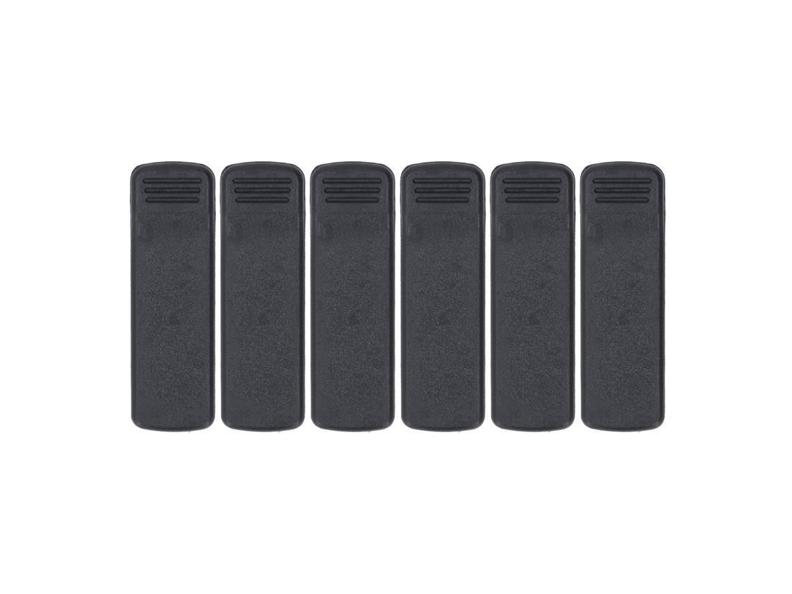 6 Ganchos De Repuesto Para Cinturón Para Radios Portátiles Gp3188, Gp3688, Cp040, Cp150, Cp200d Y Pr400