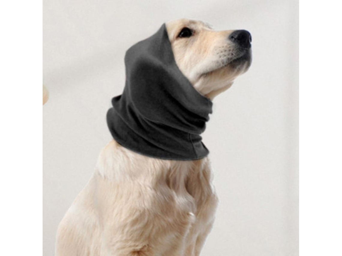 2026-4417-protector De Oídos Para Perros Y Gatos Alivia Ansiedad Calma Ruido Aseo Invierno M Negro