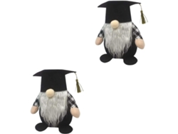 Accesorios De Peluche De Animales Suaves Con Patas Largas Para Graduación, Juego De 2 Piezas