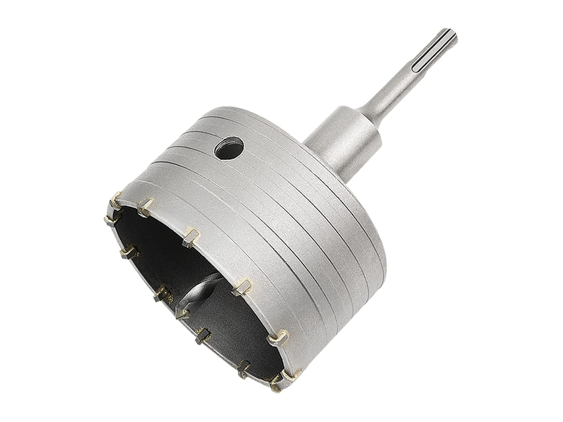 Broca ajustable, 30-120 mm, para madera, plástico y yeso.