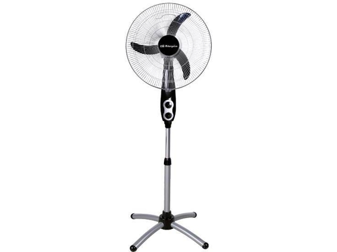 Ventilador de Pie ORTEGOZO SF 0156 (3 velocidades - 50 W - Diámetro: 40 cm)