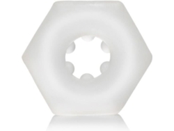 Anillo para el Pene Sexagone Transparente CALEXOTICS Ehancer