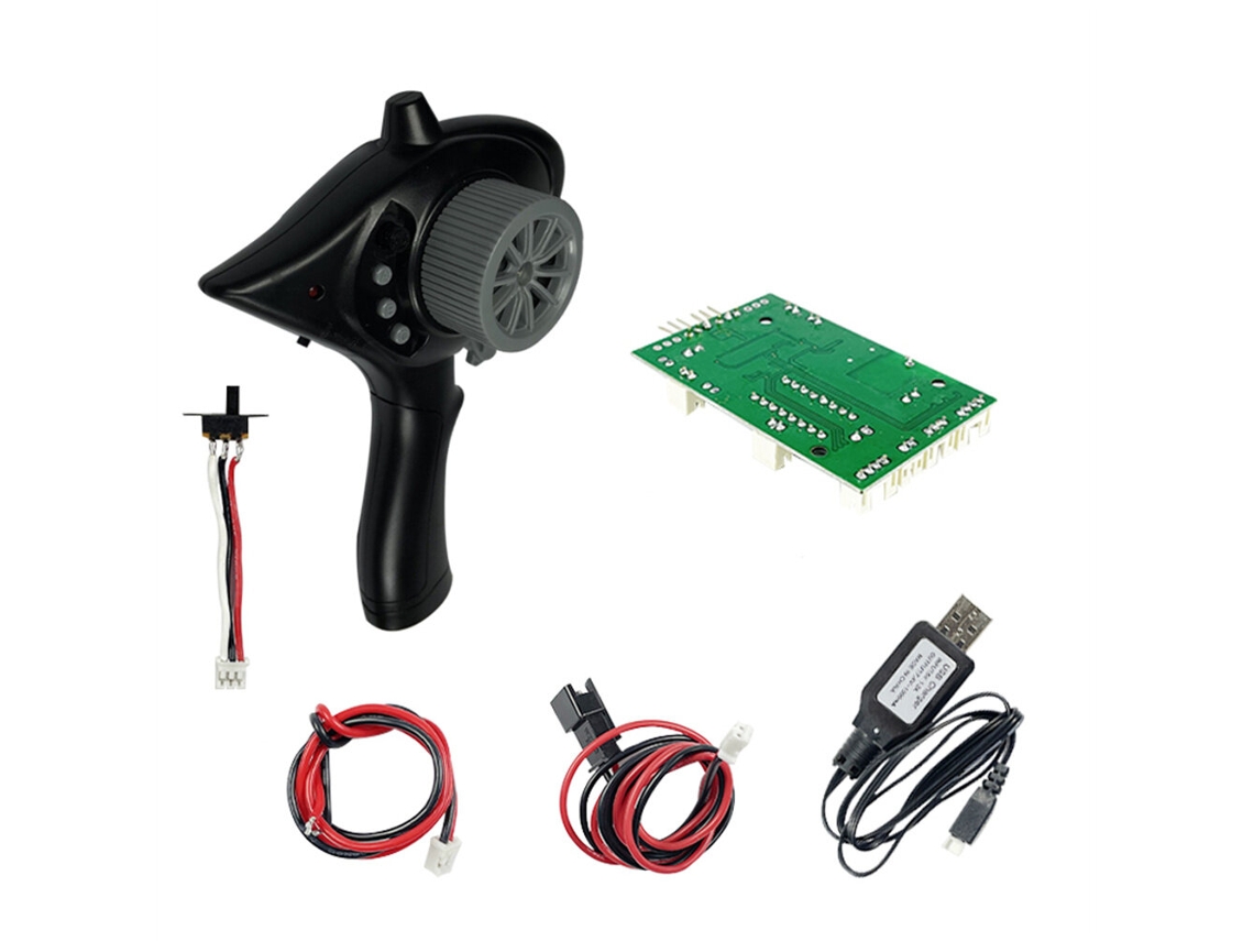 Juego Completo ldrc 1201 P06 1/12 Coche Rc Placa Receptora De Repuesto Cable Usb Juego De Piezas Y Accesorios Para Modelos De Vehículos De Drift