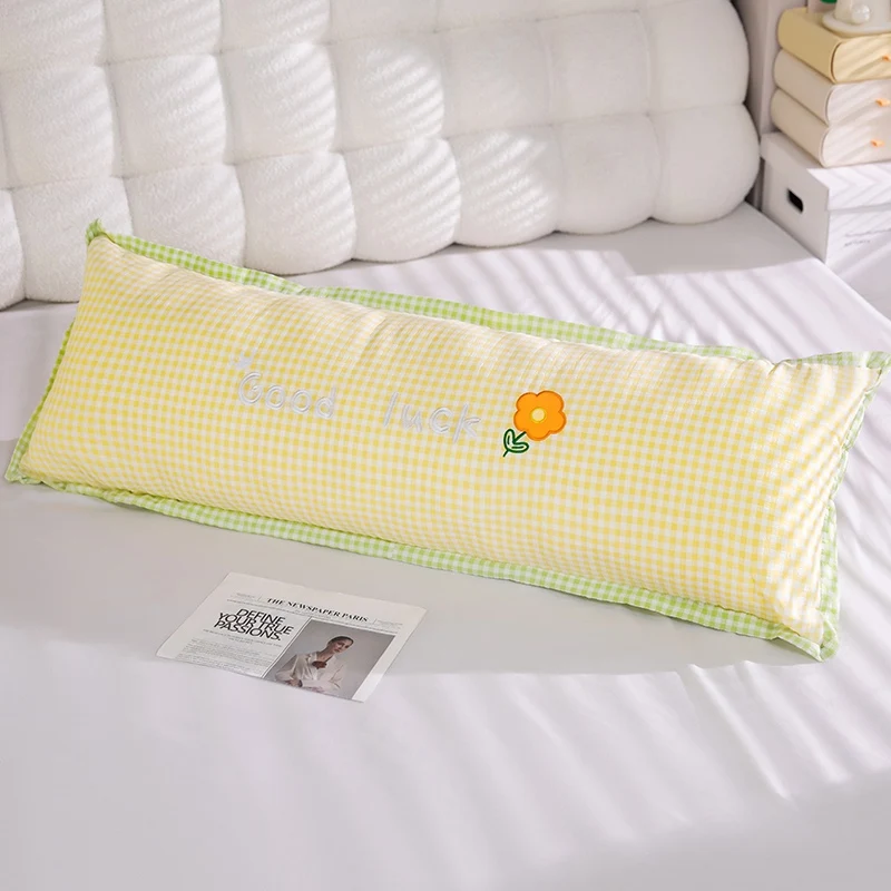 (amarillo, 95 Cm) Almohada Creativa Para La Espalda Con Diseño De Dopamina Para Adultos